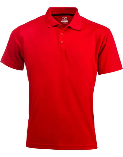 Cutter &amp; Buck - Kelowna Polo Men - Red - Customisable Polo Shirts