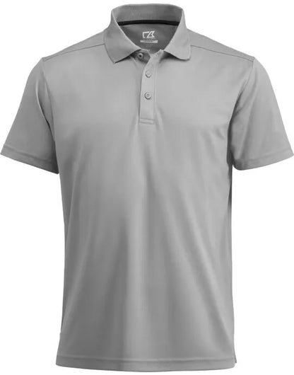 Cutter &amp; Buck - Kelowna Polo Men - Light Grey - Customisable Polo Shirts