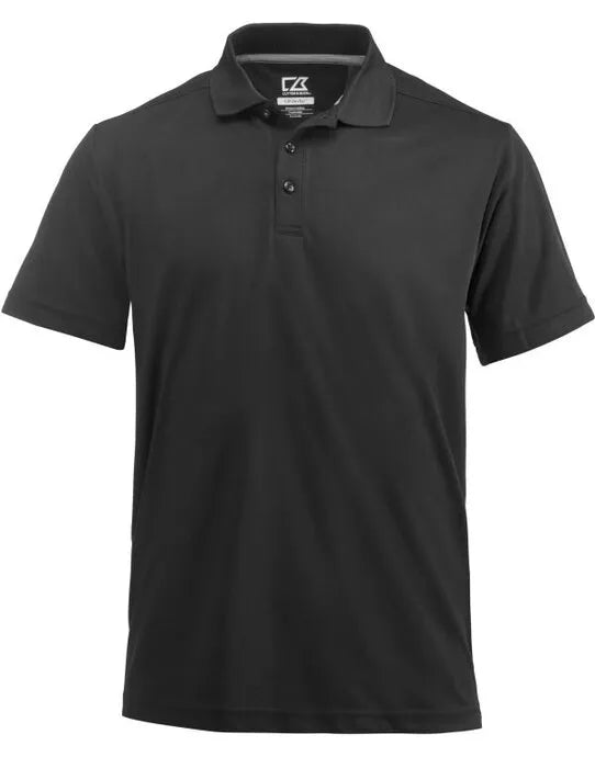 Cutter &amp; Buck - Kelowna Polo Men - Black - Customisable Polo Shirts