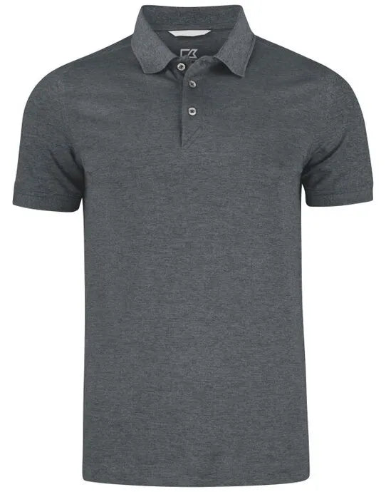 Cutter &amp; Buck - Advantage Polo Men - Anthracite Melange - Customisable Polo Shirts