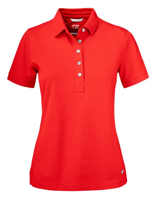 Cutter &amp; Buck - Advantage Polo Women - Red - Customisable Polo Shirts