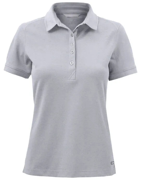 Cutter &amp; Buck - Advantage Polo Women - Grey Melange - Customisable Polo Shirts