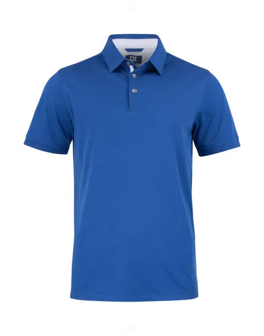 Cutter &amp; Buck - Advantage Premium Polo Men - Blue - Customisable Polo Shirts