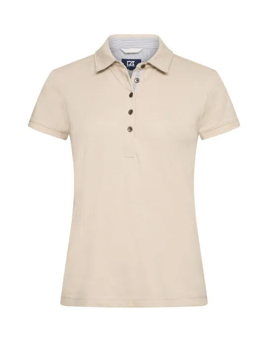 Cutter &amp; Buck - Advantage Premium Polo Women - Beige - Customisable Polo Shirts
