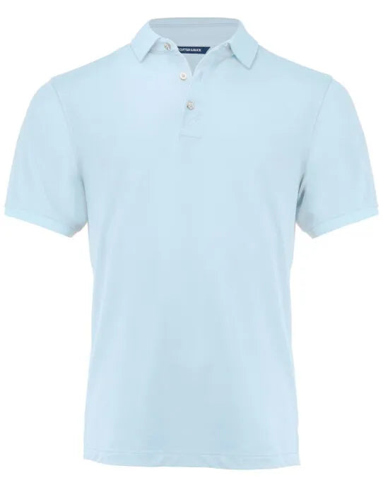 Cutter &amp; Buck - Virtue Polo Solid Men - Heaven Blue - Customisable Polo Shirts