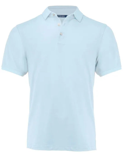 Cutter &amp; Buck - Virtue Polo Solid Men - Heaven Blue - Customisable Polo Shirts