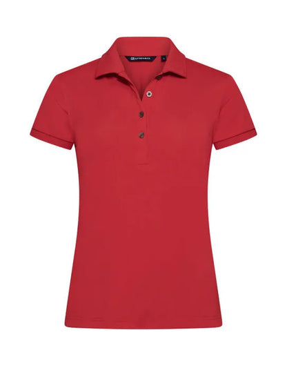 Cutter &amp; Buck - Virtue Polo Solid Women - Red - Customisable Polo Shirts