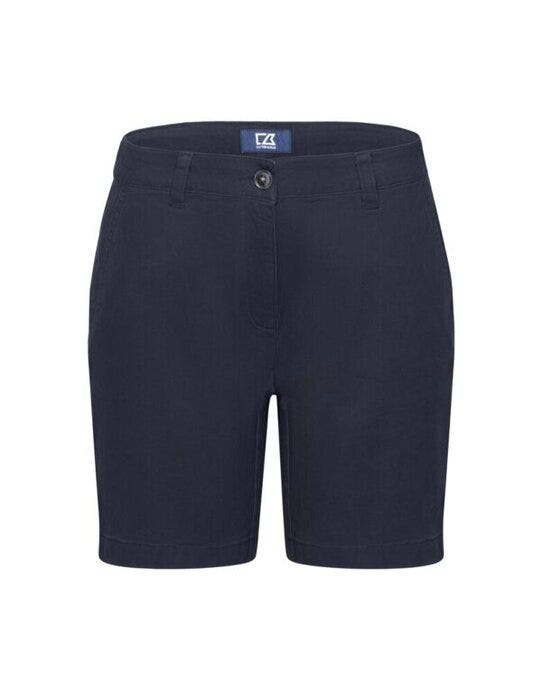 Cutter &amp; Buck C&amp;B Edgemont Shorts Women - CB356423 - Dark Navy - Customisable Ladies Shorts