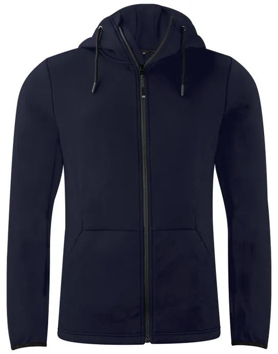 Cutter &amp; Buck - Pemberton Hood Full Zip Men - Dark Navy - Customisable Sweatshirts And Hoodies