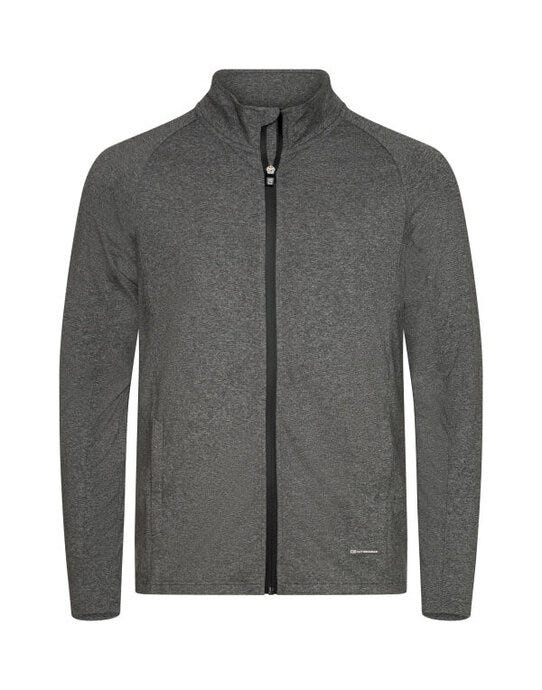 Adapt Full Zip Jacket Men - CB358420 - Anthracite Melange - Customisable Sportswear