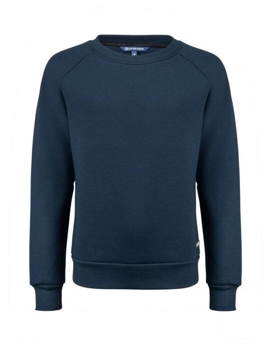Cutter &amp; Buck C&amp;B Pemberton Crewneck Women - CB358423 - Dark Navy - Customisable Ladies Sweatshirts And Hoodies