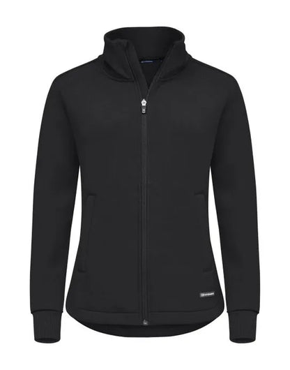 Cutter &amp; Buck - Pemberton Cardigan Full Zip Women - Black - Customisable Sweatshirts And Hoodies