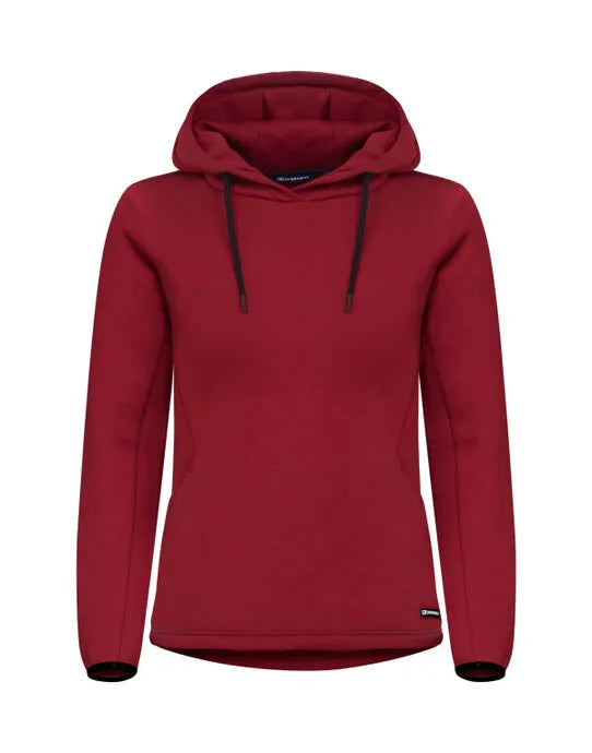 Cutter &amp; Buck - Pemberton Hood Women - Biking Red - Customisable Sweatshirts And Hoodies