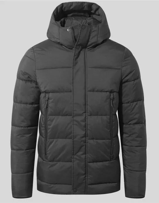 Craghoppers Expert Winter Padded Jacket CEN003 - Black M - Customisable Jacket