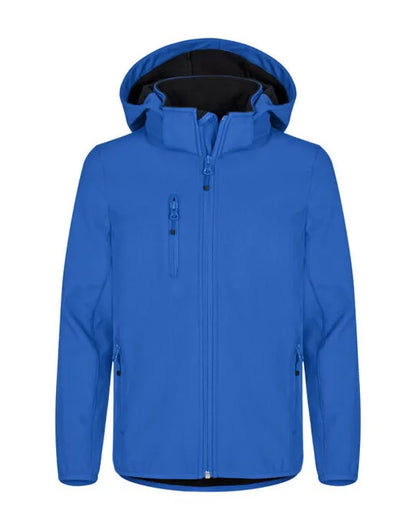 Clique Classic Softshell Jacket Junior Cq0200909 - Royal Blue 6-8 - Customisable OUTERWEAR
