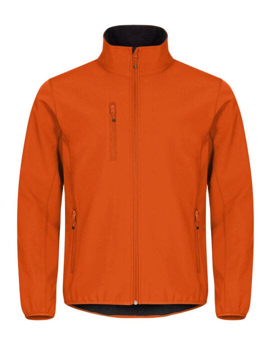 Classic Softshell Jacket - CQ0200910 - Blood Orange - Customisable OUTERWEAR