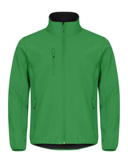 Classic Softshell Jacket - CQ0200910 - Apple Green - Customisable OUTERWEAR