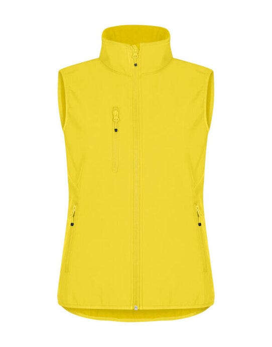 Ladies Classic Softshell Vest - CQ0200916 - Lemon - Customisable OUTERWEAR