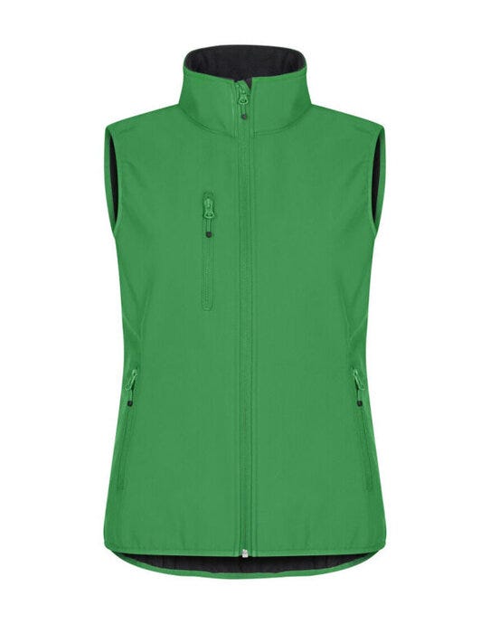 Ladies Classic Softshell Vest - CQ0200916 - Apple Green - Customisable OUTERWEAR