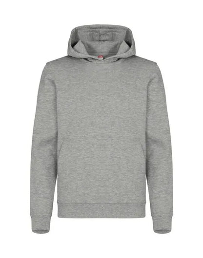 Clique Miami Hoody Junior Cq0201021 - Grey Melange 6-8 - Customisable SWEATSHIRTS AND HOODIES
