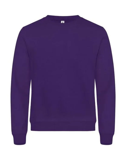 Clique Miami Roundneck Cq0201030 - Bright Lilac M - Customisable SWEATSHIRTS AND HOODIES