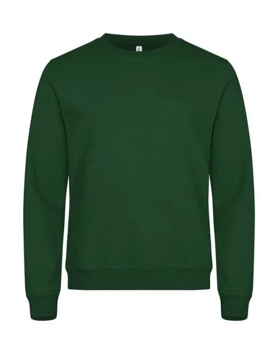 Clique Miami Roundneck Cq0201030 - Bottle Green L - Customisable SWEATSHIRTS AND HOODIES