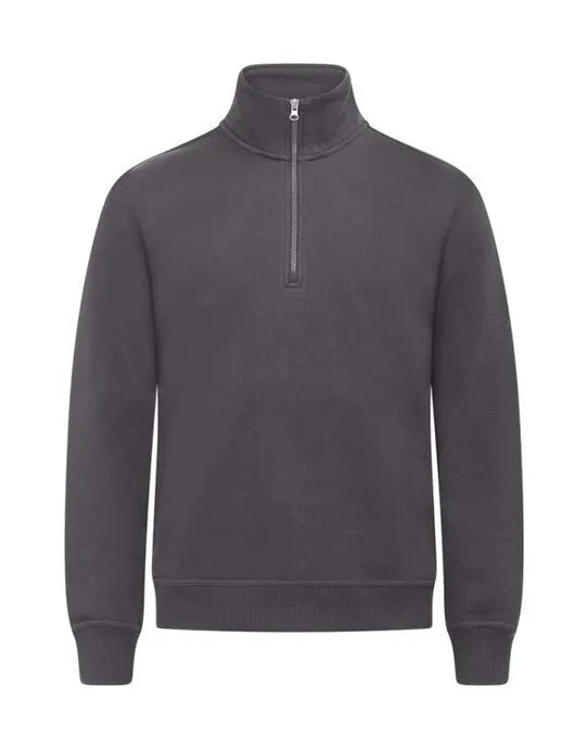 Clique Miami Half Zip Cq0201033 - Metal Grey 2XL - Customisable SWEATSHIRTS AND HOODIES