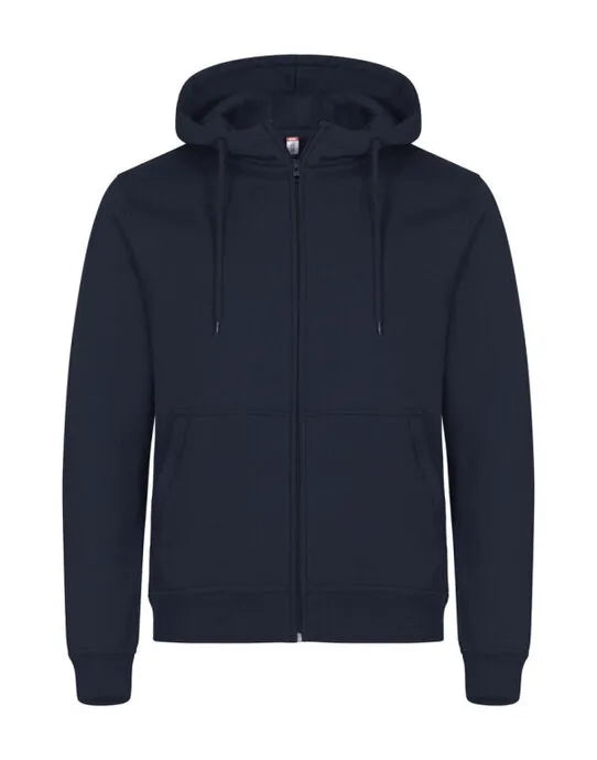 Clique Miami Full Zip Hoody Cq0201034 - Dark Navy 2XL - Customisable SWEATSHIRTS AND HOODIES