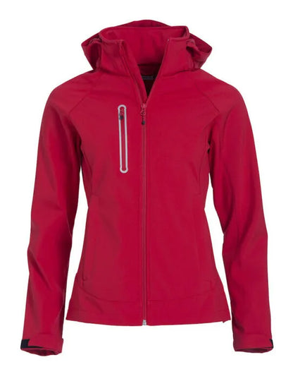 Clique - Ladies Milford Jacket - Red - Customisable OUTERWEAR