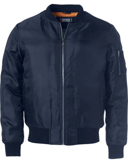 Clique Bomber Cq020955 - Dark Navy 2XL - Customisable OUTERWEAR