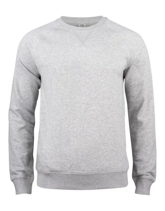 Clique Premium Oc Roundneck Cq021000 - Grey Melange S - Customisable SWEATSHIRTS AND HOODIES