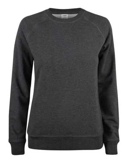 Clique Ladies Premium Occ Roundneck Cq021001 - Anthracite Melange XL - Customisable SWEATSHIRTS AND HOODIES