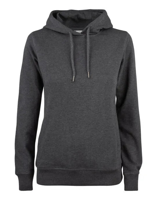 Clique Ladies Premium Oc Hoody Cq021003 - Anthracite Melange M - Customisable SWEATSHIRTS AND HOODIES