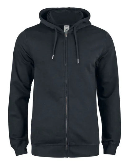 Clique Premium Oc Full Zip Hoody Cq021004 - Black M - Customisable SWEATSHIRTS AND HOODIES
