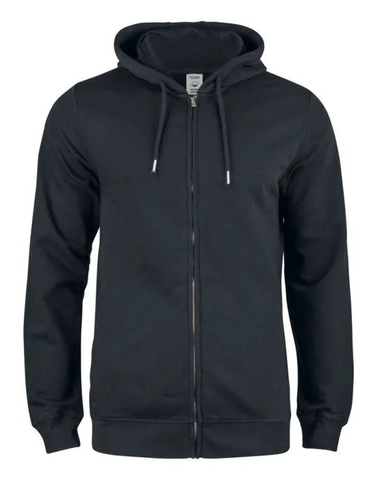 Clique Premium Oc Full Zip Hoody Cq021004 - Black 3XL - Customisable SWEATSHIRTS AND HOODIES