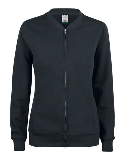 Clique Ladies Premium Oc Cardigan Cq021007 - Black S - Customisable SWEATSHIRTS AND HOODIES