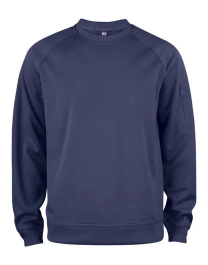 Clique Basic Active Roundneck Cq021010 - Dark Navy L - Customisable SWEATSHIRTS AND HOODIES