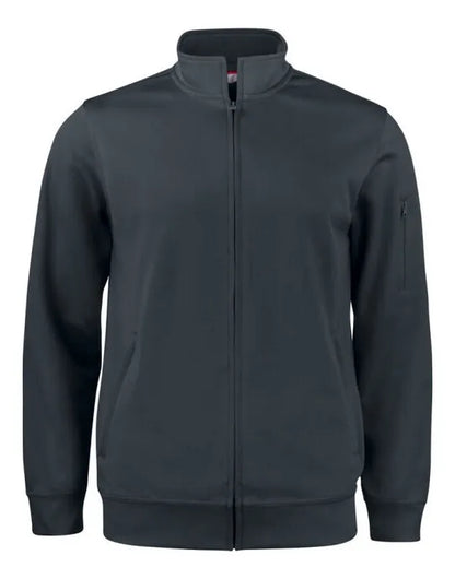 Clique Basic Active Cardigan Cq021016 - Black 2XL - Customisable SWEATSHIRTS AND HOODIES