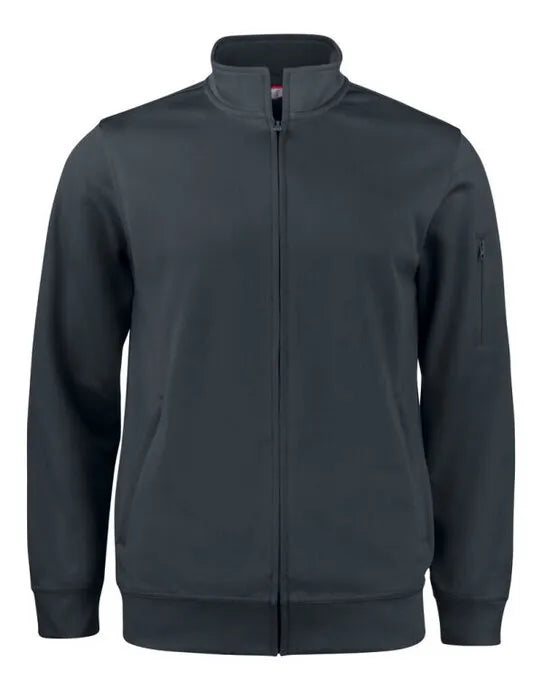 Clique Basic Active Cardigan Cq021016 - Black 3XL - Customisable SWEATSHIRTS AND HOODIES