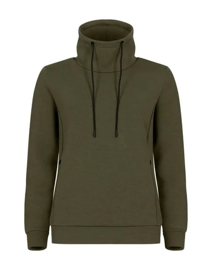 Clique Ladies Hobart Cq021023 - Fog Green L - Customisable SWEATSHIRTS AND HOODIES