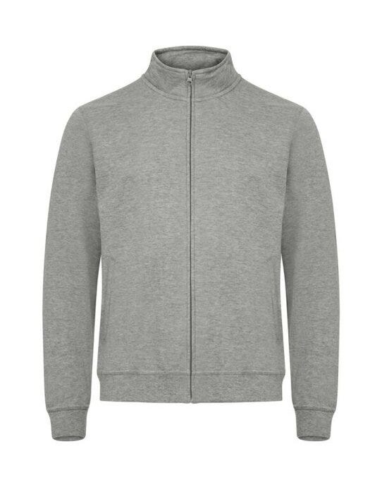 Basic Cardigan - CQ021038 - Grey Melange - Customisable SWEATSHIRTS AND HOODIES
