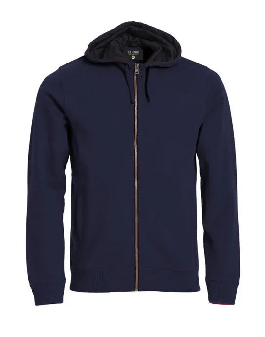Clique Classic Full Zip Hoody Cq021044 - Dark Navy XL - Customisable SWEATSHIRTS AND HOODIES