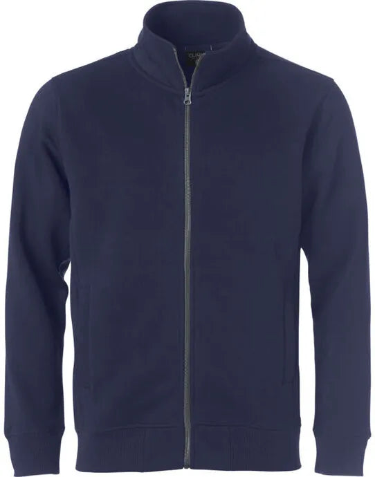 Clique Classic Cardigan Cq021048 - Dark Navy XS - Customisable SWEATSHIRTS AND HOODIES