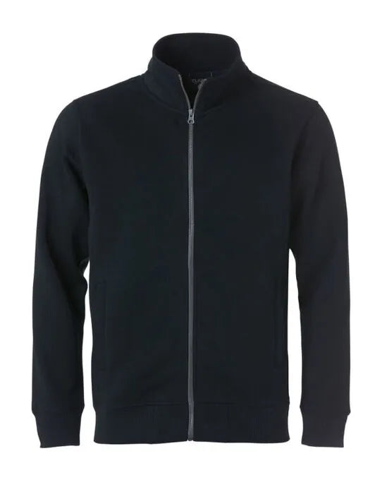 Clique Classic Cardigan Cq021048 - Black S - Customisable SWEATSHIRTS AND HOODIES