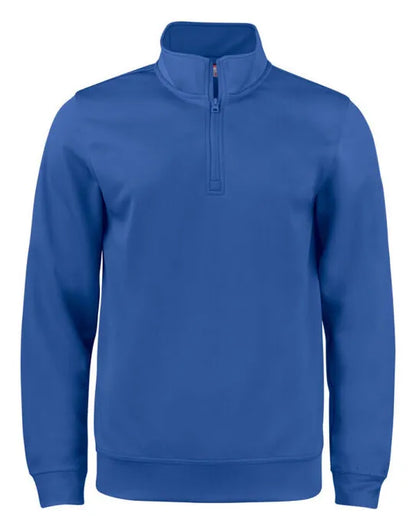 Clique Basic Active Half Zip Junior Cq021072 - Royal Blue 3-5 - Customisable SWEATSHIRTS AND HOODIES