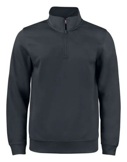 Clique Basic Active Half Zip Junior Cq021072 - Black 12-14 - Customisable SWEATSHIRTS AND HOODIES