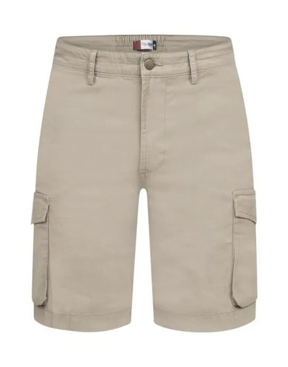 Clique Cargo Shorts Cq022065 - Sand L - Customisable TROUSERS &amp; JOGPANTS