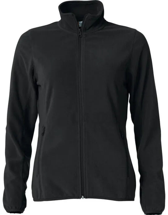 Clique Ladies Basic Micro Fleece Jacket Cq023915 - Black XS - Customisable OUTERWEAR