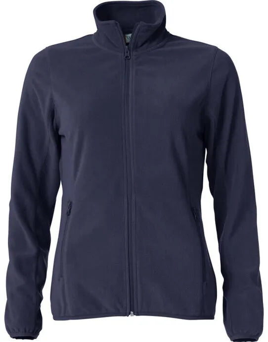 Clique Ladies Basic Micro Fleece Jacket Cq023915 - Dark Navy L - Customisable OUTERWEAR