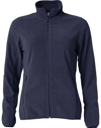 Clique Ladies Basic Micro Fleece Jacket Cq023915 - Dark Navy 2XL - Customisable OUTERWEAR
